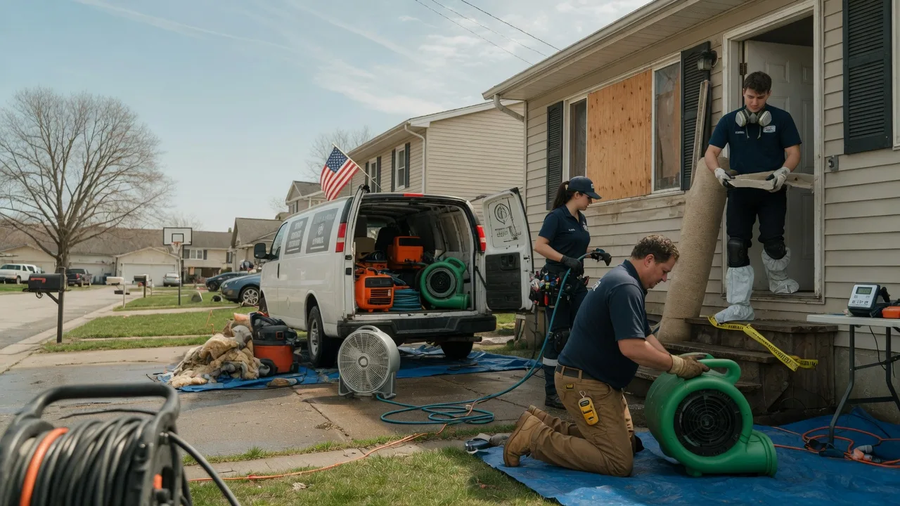Water Damage Restoration in Saxon, WV near me